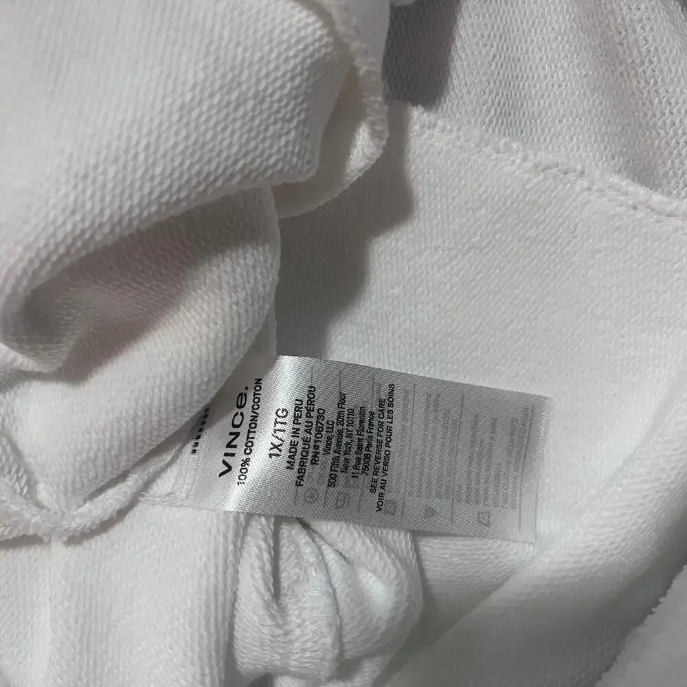 VINCE. Essentials Womens Sweatpants Sz 1X